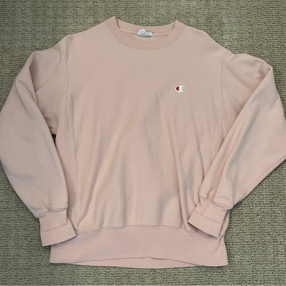 pink champion crewneckk - Picture 1 of 2